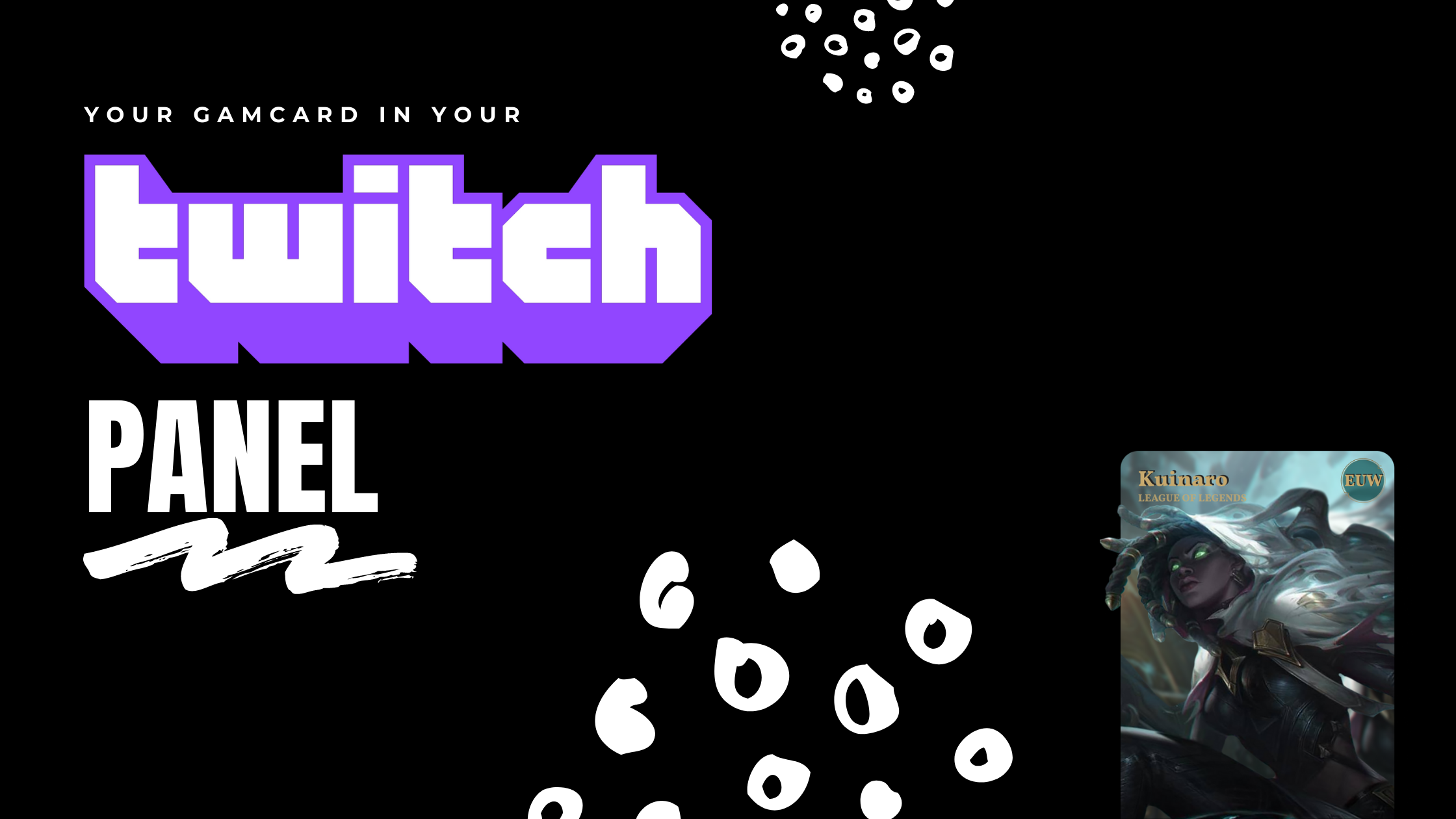 Your flint.gg Gamecard as a Twitch Panel